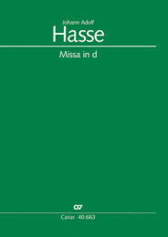 Messe in d - Johann Adolf Hasse - Wolfgang Hochstein