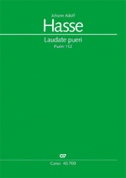 Laudate pueri - Johann Adolf Hasse - Wolfgang Hochstein