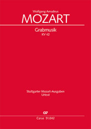 Grabmusik - Wolfgang Amadeus Mozart - Mathias Siedel
