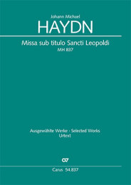 Missa sub titulo Sancti Leopoldi - Johann Michael Haydn -...