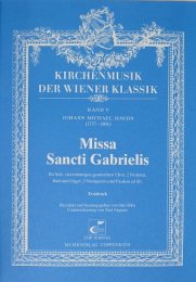 Missa Sancti Gabrielis - Johann Michael Haydn