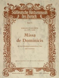 Missa de Dominicis - Johann Stadlmayr