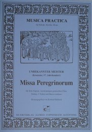 Missa Peregrinorum - Anonymus