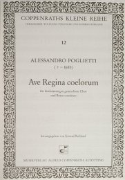 Ave Regina coelorum - Alessandro Poglietti