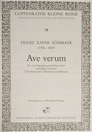 Ave verum - Franz Xaver Süssmayr