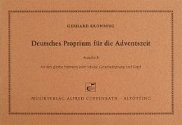 Deutsches Proprium für die Adventszeit - Gerhard...
