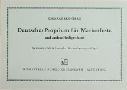 Deutsches Proprium für Marienfeste und andere...