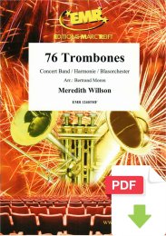 76 Trombones - Meredith Willson - Bertrand Moren