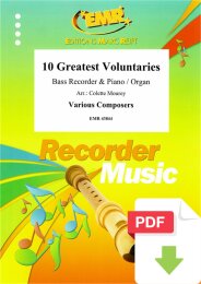 10 Greatest Voluntaries - Composers Various - Colette Mourey