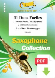 31 Duos Faciles - Kurt Sturzenegger