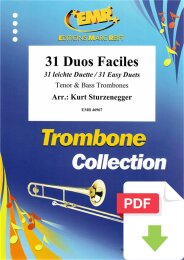31 Duos Faciles - Kurt Sturzenegger