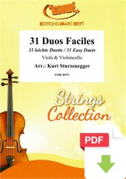 31 Duos Faciles - Kurt Sturzenegger