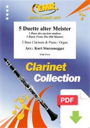 5 Duette alter Meister - Kurt Sturzenegger