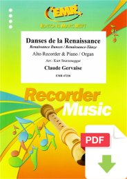 Danses de la Renaissance - Claude Gervaise - Kurt...