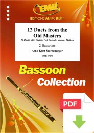 12 Duets from The Old Masters - Kurt Sturzenegger