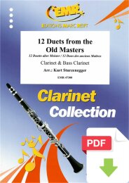 12 Duets from The Old Masters - Kurt Sturzenegger