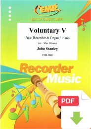 Voluntary V - John Stanley - Max Glauser