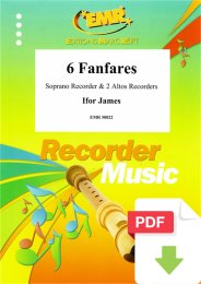 6 Fanfares - Ifor James