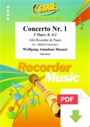 Concerto No. 1 - Wolfgang Amadeus Mozart - Mikhail...