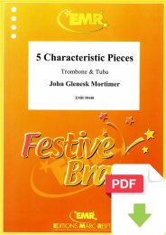5 Characteristic Pieces - John Glenesk Mortimer
