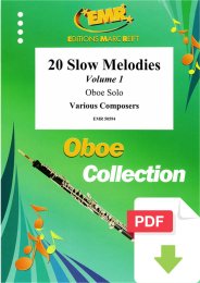 20 Slow Melodies Volume 1 - Composers Various