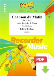 Chanson du Matin - Edward Elgar - Ifor James