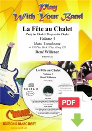 La Fête au Chalet Volume 3 - René Willener