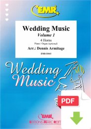 Wedding Music Volume 1 - Dennis Armitage