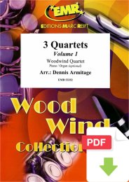 3 Quartets Volume 1 - Dennis Armitage