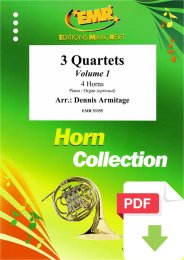 3 Quartets Volume 1 - Dennis Armitage