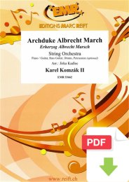 Archduke Albrecht March - II, Karel Komzak - Jirka Kadlec