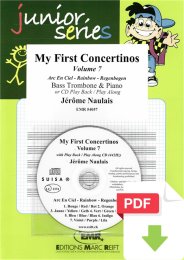 My First Concertinos Volume 7 - Jérôme Naulais