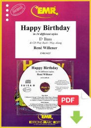 Happy Birthday - René Willener