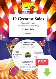 19 Greatest Solos - Lothar Pelz