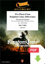 Five Pieces From Kingdom Come: Deliverance - Jan Valta -...