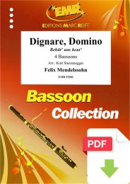 Dignare, Domino - Felix Mendelssohn - Kurt Sturzenegger