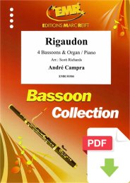 Rigaudon - André Campra - Scott Richards