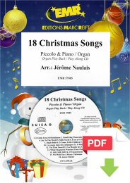 18 Christmas Songs - Jérôme Naulais