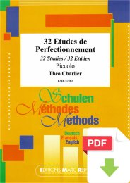 32 Etudes de Perfectionnement - Théo Charlier