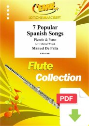 7 Popular Spanish Songs - Falla, Manuel de - Michal Worek