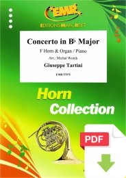 Concerto in Bb Major - Giuseppe Tartini - Michal Worek