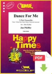 Dance For Me - Jan Pfeiffer - Jirka Kadlec