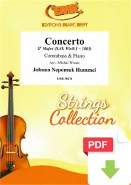 Concerto - Johann Nepomuk Hummel - Michal Worek