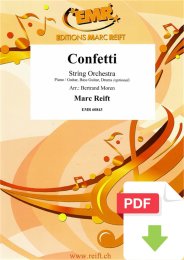Confetti - Marc Reift - Bertrand Moren