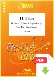 11 Trios - Kurt Sturzenegger
