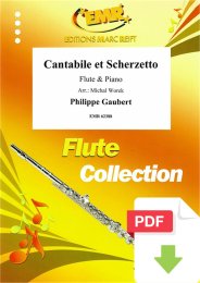 Cantabile et Scherzetto - Philippe Gaubert - Michal Worek