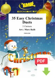 35 Easy Christmas Duets - Marc Reift