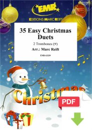 35 Easy Christmas Duets - Marc Reift