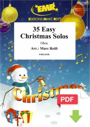 35 Easy Christmas Solos - Marc Reift
