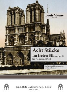 Acht Stücke im freien Stil - René Vierne